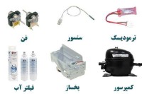 تصویر برای دسته  قطعات یخچال های خانگی